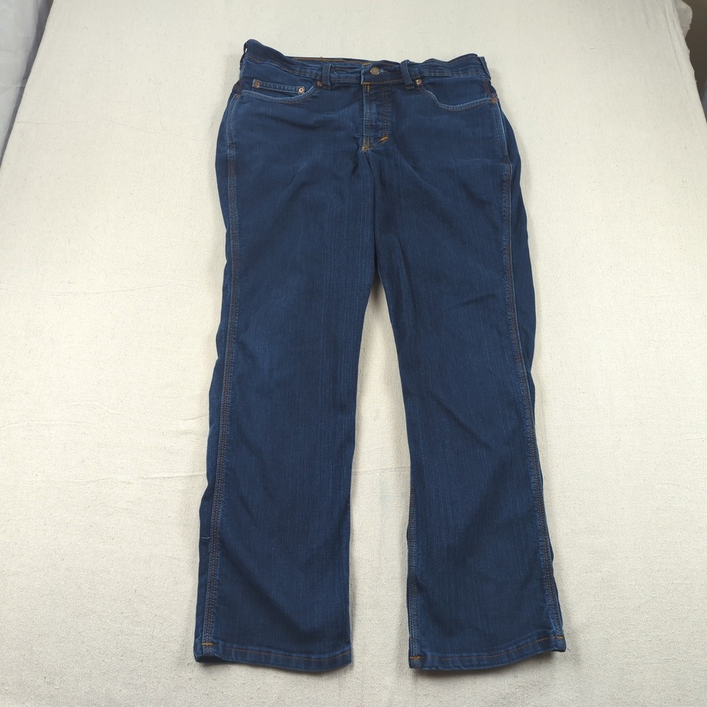 Origin Jeans Mens 36x30 Blue Legit Fit Stretch Dark Wash Casual Straight